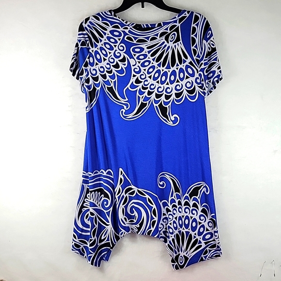 PREMISE Scoop Neckline Short Sleeve Long Tunic Size M - Picture 7 of 7